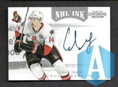 2011-12 Panini Playoff Contenders NHL Ink Colin Greening #40 Rookie Auto